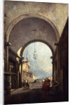 City View, 1770s. by Francesco Guardi