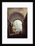 City View, 1770s. by Francesco Guardi
