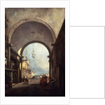 City View, 1770s. by Francesco Guardi