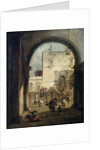 View of a Square and a Palace, between 1775 and 1780. by Francesco Guardi
