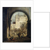 View of a Square and a Palace, between 1775 and 1780. by Francesco Guardi