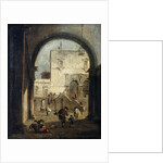 View of a Square and a Palace, between 1775 and 1780. by Francesco Guardi