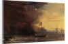 Transport with Napoleons body, 1841. by Theodore Gudin