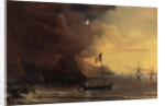 Transport with Napoleons body, 1841. by Theodore Gudin