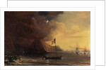 Transport with Napoleons body, 1841. by Theodore Gudin