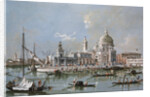 View of the Santa Maria della Salute Church, 18th century by Francesco Guardi