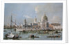 View of the Santa Maria della Salute Church, 18th century by Francesco Guardi