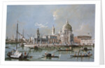 View of the Santa Maria della Salute Church, 18th century by Francesco Guardi