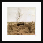 At the edge of the grave, 1830s. by Caspar David Friedrich