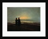 Sunset (Brothers) by Caspar David Friedrich
