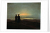 Sunset (Brothers) by Caspar David Friedrich