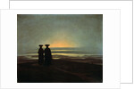 Sunset (Brothers) by Caspar David Friedrich