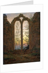 The Dreamer (Ruins of the Oybin) by Caspar David Friedrich