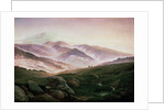 Memory of the Riesengebirge, 1835. by Caspar David Friedrich