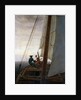 On Board a Sailing Ship, between 1818 and 1820. by Caspar David Friedrich