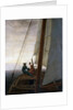 On Board a Sailing Ship, between 1818 and 1820. by Caspar David Friedrich
