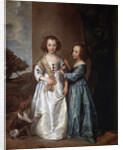 Portrait of Elizabeth and Philadelphia Wharton, 1640. by Anthony van Dyck