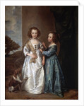 Portrait of Elizabeth and Philadelphia Wharton, 1640. by Anthony van Dyck