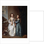 Portrait of Elizabeth and Philadelphia Wharton, 1640. by Anthony van Dyck