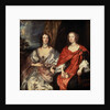 Portrait of Anne Dalkeith, and Anne Kirke, 1630s. by Anthony van Dyck