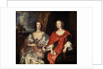 Portrait of Anne Dalkeith, and Anne Kirke, 1630s. by Anthony van Dyck