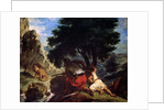 Lion Hunt in Morocco, 1854. by Eugène Delacroix