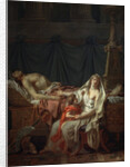 Andromache mourns Hector, 1783. by Jacques Louis David