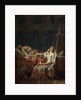 Andromache mourns Hector, 1783. by Jacques Louis David