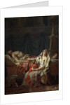 Andromache mourns Hector, 1783. by Jacques Louis David