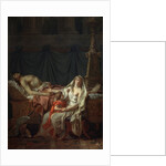 Andromache mourns Hector, 1783. by Jacques Louis David