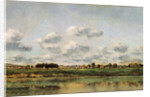 The Banks of the Oise, 1859. by Charles François Daubigny