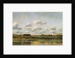 The Banks of the Oise, 1859. by Charles François Daubigny