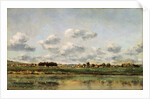 The Banks of the Oise, 1859. by Charles François Daubigny