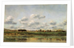 The Banks of the Oise, 1859. by Charles François Daubigny