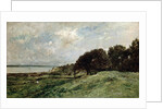 The Seashore near Villerville, 1875. by Charles François Daubigny