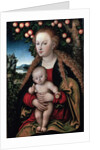 The Virgin and Child under an Apple Tree, c1525 by Anonymous