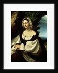 Female portrait, c1518. by Correggio