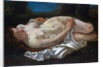 Reclining Woman, 1865. by Gustave Courbet