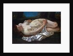 Reclining Woman, 1865. by Gustave Courbet