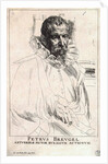 Portrait of the artist Pieter Bruegel the Younger,, early 17th century by Anthony van Dyck