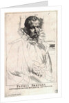 Portrait of the artist Pieter Bruegel the Younger,, early 17th century by Anthony van Dyck