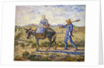 Morning: Going out to Work, 1890. by Vincent van Gogh