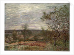 Windy Day at Veneux, 1882. by Alfred Sisley