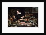 A Fishmongers Shop, c1616-1618. by Frans Snyders