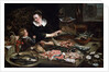 A Fishmongers Shop, c1616-1618. by Frans Snyders