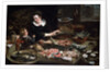 A Fishmongers Shop, c1616-1618. by Frans Snyders