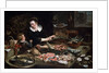 A Fishmongers Shop, c1616-1618. by Frans Snyders