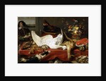Still life with a Swan, 1640s by Frans Snyders