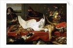 Still life with a Swan, 1640s by Frans Snyders
