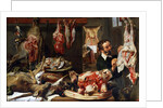A Butcher Shop, 1630s. by Frans Snyders